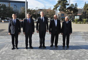 YAP-ın ilk rayon təşkilatının təsis edilməsinin 33-cü ildönümünə həsr olunmuş konfrans keçirilib - FOTOLAR