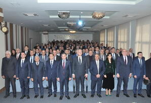 YAP-ın ilk rayon təşkilatının təsis edilməsinin 33-cü ildönümünə həsr olunmuş konfrans keçirilib - FOTOLAR