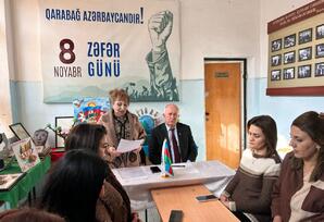 YAP Kürdəmir rayon təşkilatı üzrə “Ü.Hacıbəyov küçəsi 10” ərazi partiya təşkilatının hesabat-seçki yığıncağı keçirilib