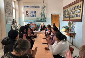 YAP Kürdəmir rayon təşkilatı üzrə “Ü.Hacıbəyov küçəsi 10” ərazi partiya təşkilatının hesabat-seçki yığıncağı keçirilib