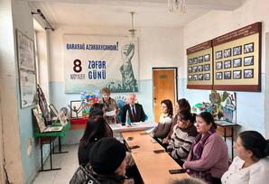 YAP Kürdəmir rayon təşkilatı üzrə “Ü.Hacıbəyov küçəsi 10” ərazi partiya təşkilatının hesabat-seçki yığıncağı keçirilib