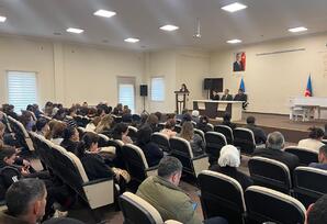 YAP  Samux rayon təşkilatının  ərazi partiya təşkilatlarının  hesabat yığıncaqları  keçirilib - FOTOLAR