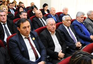 Göygöldə hesabat yığıncağı keçirilib - FOTOLAR