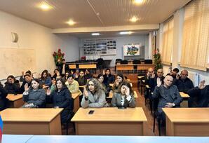 YAP Kürdəmir rayon təşkilatı üzrə “M.F.Axundov küçəsi 25” ərazi partiya təşkilatının hesabat - seçki yığıncağı keçirilib