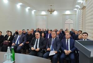 YAP Masallı rayon təşkilatı aparatında ərazi partiya təşkilat sədrlərinin iştirakı ilə müşavirə keçirilib - FOTOLAR