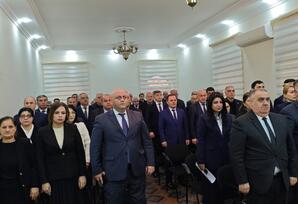 YAP Masallı rayon təşkilatı aparatında ərazi partiya təşkilat sədrlərinin iştirakı ilə müşavirə keçirilib - FOTOLAR