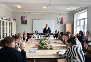 Yeni Azərbaycan Partiyası Kürdəmir rayon təşkilatı üzrə hesabat - seçki yığıncağı keçirilib