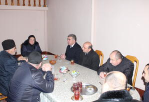 Ağstafa rayonunda 20 Yanvar şəhidinin xatirəsi anılıb FOTOLAR