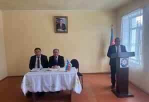 YAP Göygöl rayon təşkilatı üzrə Çaylı kənd ərazi partiya təşkilatında hesabat yığıncağı keçirilib - ŞƏRH