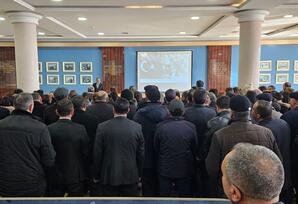 YAP Gədəbəy rayon təşkilatının təsis edilməsinin 33-cü ildönümü qeyd edildi FOTOLAR