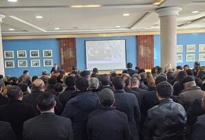 YAP Gədəbəy rayon təşkilatının təsis edilməsinin 33-cü ildönümü qeyd edildi FOTOLAR