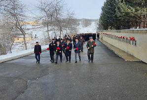 Gədəbəydə anım tədbiri keçirilib FOTOLAR