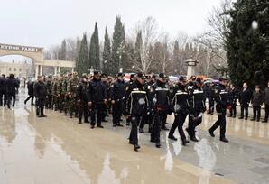 Samuxda 20 Yanvar şəhidlərinin xatirəsi ehtiramla anılıb FOTOLAR