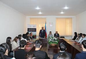 Şamaxıda Ümummilli Lider Heydər Əliyevin irsi mövzusunda seminar keçirildi FOTOLAR