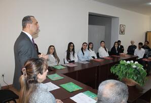 Şamaxıda Ümummilli Lider Heydər Əliyevin irsi mövzusunda seminar keçirildi FOTOLAR