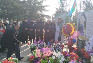 Ağstafada şəhid Ramiz Mustafayevin xatirəsi anılıb FOTO