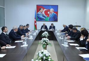 Gəncədə hesabat-seçki yığıncağı keçirilib - FOTOLAR