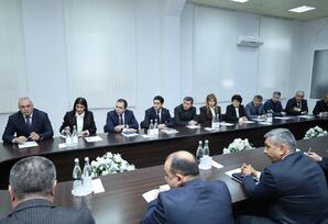 Gəncədə hesabat-seçki yığıncağı keçirilib - FOTOLAR