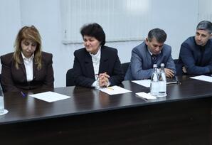 Gəncədə hesabat-seçki yığıncağı keçirilib - FOTOLAR