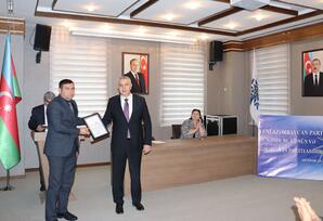 YAP Ağdaş rayon təşkilatının yaradılmasının 31-ci ildönümü qeyd olunub - FOTOLAR