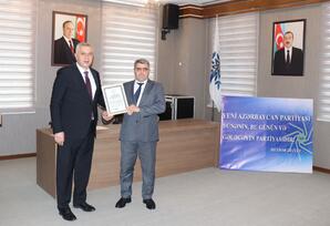 YAP Ağdaş rayon təşkilatının yaradılmasının 31-ci ildönümü qeyd olunub - FOTOLAR