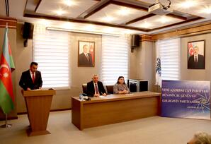 YAP Ağdaş rayon təşkilatının yaradılmasının 31-ci ildönümü qeyd olunub - FOTOLAR