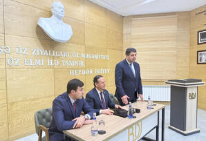 "Heydər Əliyev mühazirələri" FOTOLAR