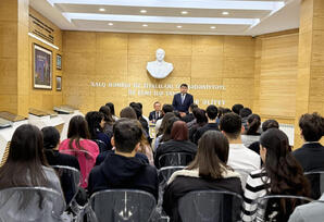 "Heydər Əliyev mühazirələri" FOTOLAR