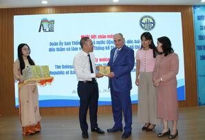 Dövlət Statistika Komitəsinin nümayəndə heyətinin Vyetnama səfəri başa çatıb - FOTOLAR 