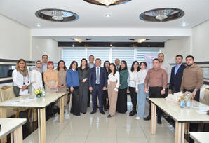 “Uğurlu kommunikasiya: səlis nitq və sərlövhə yaradıcılığı” mövzusunda təlim keçirilib - FOTOLAR 