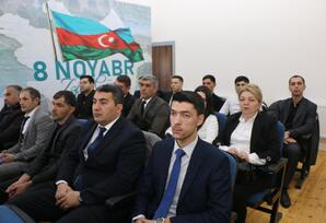Şəmkirdə Gənclər Günü münasibətilə tədbir keçirildi FOTOLAR