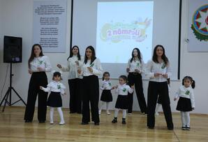 Şəmkirdə Gənclər Günü münasibətilə tədbir keçirildi FOTOLAR