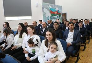 Şəmkirdə Gənclər Günü münasibətilə tədbir keçirildi FOTOLAR