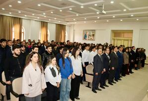 Samux gənclərinin  “2 Fevral- Azərbaycan Gəncləri Günü” münasibəti ilə forumu keçirilib