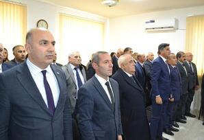 Şəmkirdə ərazi partiya təşkilat sədrlərinin iştirakı ilə müşavirə keçirilib FOTOLAR