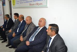 Şəmkirdə ərazi partiya təşkilat sədrlərinin iştirakı ilə müşavirə keçirilib FOTOLAR