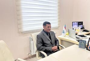 YAP Kürdəmir rayon təşkilatında partiyanın veteranı Qasım Hüseynovla görüş keçirilib