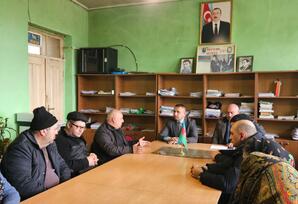 Söyüdlüdə yığıncaq keçirilib FOTOLAR