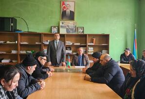 Söyüdlüdə yığıncaq keçirilib FOTOLAR