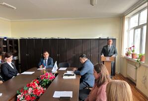 Samuxda  hesabat-seçki yığıncaqları keçirildi FOTOLAR