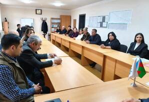 Tərtərdə hesabat yığıncaqları uğurla davam etdirilir FOTOLAR