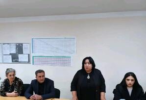 Tərtərdə hesabat yığıncaqları uğurla davam etdirilir FOTOLAR