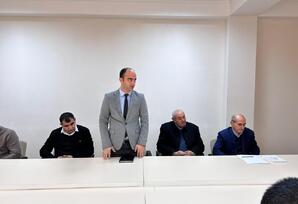 Kürdəmirdə seçki yığıncağı keçirilib FOTOLAR