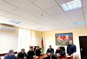 Tərtərdə hesabat yığıncaqları keçirilib FOTOLAR