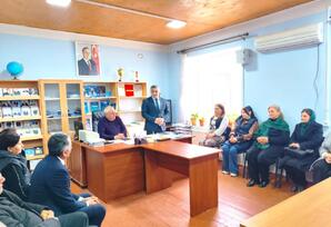 YAP Tərtər rayon təşkilatının hesabat yığıncaqları davam edir FOTOLAR