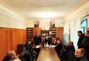 Tərtərdə hesabat yığıncaqları keçirilib -ŞƏRH