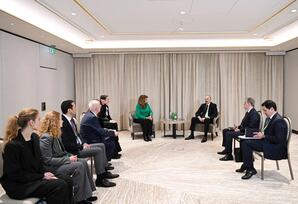 Prezident İlham Əliyev Münxendə Bolqarıstan Prezidenti ilə görüşüb