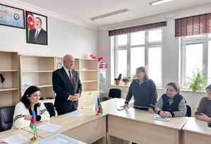 Kürdəmirdə rayon təşkilatı üzrə hesabat - seçki yığıncağı keçirilib - FOTOLAR