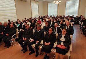 Qazaxda “ABŞ - Azərbaycan münasibətləri ən yüksək mərhələdədir!” mövzusunda tədbir keçirilib - FOTOLAR