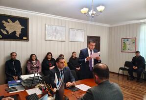 Tərtərdə hesabat iclası keçirilib - ŞƏRH